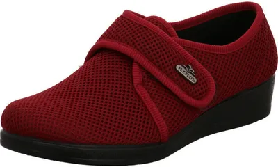 Produktbild von Damen Hausschuh rot von FLY FLOT aus Mesh von Größe 37 bis 42