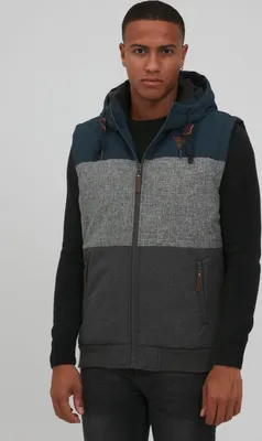 Produktbild von INDICODE IDLecter Herren Weste Outdoor-Weste mit Kapuze