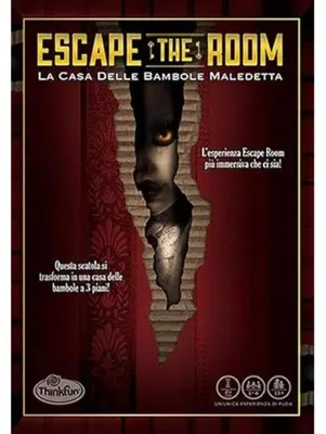 Produktbild von ThinkFun – 76420 – Escape The Room – Das Haus der Maledischen Puppen – Gesellsch
