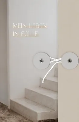 Produktbild von Notizbuch mit Knopf - Mein Leben in Fülle