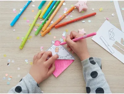 Zdjęcie produktu dla edding FUNTASTICS FUNTASTICS 4-15-18 marker światłowodowy czarny. 18szt.