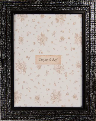 Image de Clayre & Eef Cadre photo 15x20 cm noir plastique