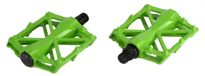 Produktbild von Fahrradpedale Aluminiumlegierung Grün 1 Paar rutschfest für MTB Rennrad