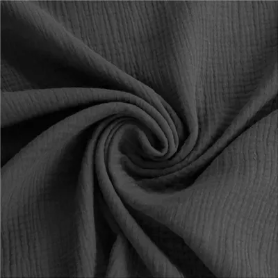 Produktbild von 50x130cm Musselin Stoff uni   Meterware Mulltuch Baumwolle