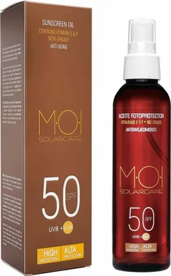 Image de MOI Huile solaire anti-âge SPF 50 150ML