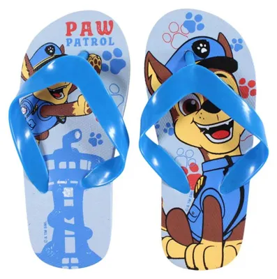 Produktbild von Paw Patrol Chase Kinder Flip Flops Zehentrenner Sandalen Latschen – Bunt / 31/32