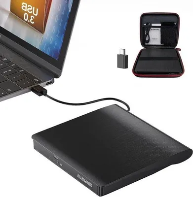 Productafbeelding van Famanu Externe CD-speler USB 3.0 - Slank DVD-station voor laptop en desktop