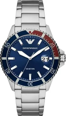 Image de Montre pour homme Emporio Armani AR11340 - Acier inoxydable Bleu
