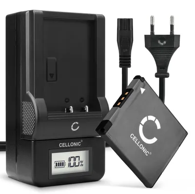 Immagine prodotto di CELLONIC 1x Batteria per Fotocamera Compatibile con Canon IXUS 285 HS, PowerShot A3500 IS, PowerShot SX430 IS, NB-11L – (600mAh, 3.7V) + Caricabatteria