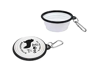 Image de Walkies Gamelle pour chien pliable "Border Collie