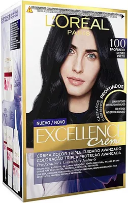 Imagen del producto de Tinte para el cabello L'Oréal Excellence Crème - 100