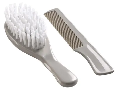 Obrázek produktu pro THERMOBABY Sada kartáče a hřebenu na vlasy, Grey