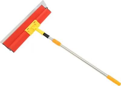 Image de Kit de spatules pour grandes surfaces - Grattoir pour cloisons sèches - Manche télescopique de 130 cm - Pour grandes surfaces - Spatule murale, décoration, construction