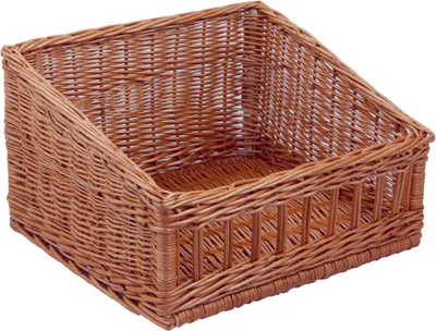 Produktbild von Systemregalkorb, Brotkorb, Brötchenkorb, Thekenkorb, 40x45x16/27cm, gestäbt