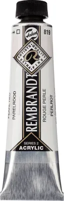 Immagine prodotto di Tubo di colore acrilico Rembrandt 40 ml rosso perla 819
