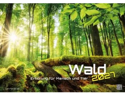 Obrázok produktu pre Les – Oddych pre ľudí a zvieratá – Rok 2027 – Kalendár, formát DIN A2
