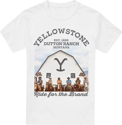 Obrázok produktu pre Yellowstone - Tričko "For the Brand" pre mužov TV5704 (4XL) (Weiß)
