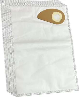 Produktbild von 5 Mikrovlies Staubsaugerbeutel geeignet für Nilfisk Buddy II 18 - 18451124 | Buddy II 18 Inox - 18451129 | Vlies-Filtersack - Staubfilterbeutel