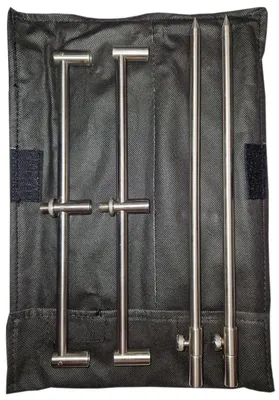 Produktbild von Angelspezi Stainless Steel Rod Rest 2er-Set