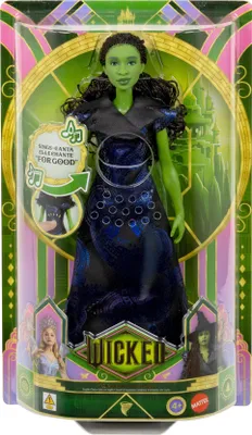 Zdjęcie produktu dla Lalka śpiewająca Elphaba, niesamowita zabawka muzyczna