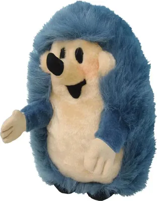 Produktbild von Handpuppe Igel blau, 27cm - aus der Serie mit dem kleinen Maulwurf