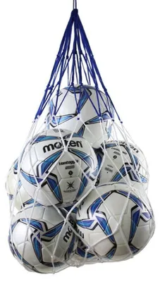 Produktbild von Molten - Fußballnetz, Polyester PP4805 (Einheitsgröße) (Weiß)