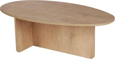 Immagine prodotto di Calicosy - Tavolino con piano ovale L125 cm - ANNA