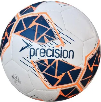 Immagine prodotto di Precision - Pallone da allenamento "Fusion 2024" RD3503 (1) (bianco/blu navy/arancio fluorescente)
