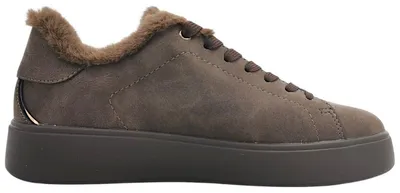 Imagen del producto de Zapatos deportivos para mujer de la marca Blauer USA, modelo con cordones, color marrón, ideales para uso casual