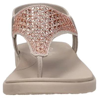 Produktbild von Skechers Meditation Luxe Sandalen Plat - Taupe - Maat 39