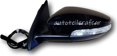 Produktbild von Außenspiegel Spiegel links elektrisch für Für VW PASSAT B7 2010 - 15 schwarz LC9X