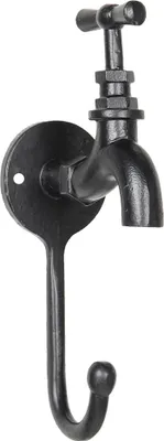 Produktbild von Clayre & Eef Wandhaken 5x9x19 cm Braun Eisen