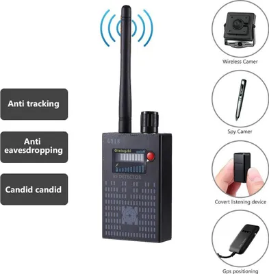 Produktbild von Anti-Spionage-Wanzen-GPS-Kamera-HF-Signaldetektor-Set [Upgrade verbessert], GPS-Tracker, drahtlose Kameraverstärkung, ultrahohe Empfindlichkeit, GSM-Gerätefinder