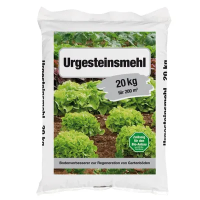 Produktbild von Urgesteinsmehl 20 kg Sack Bodenhilfsstoff Bodenverbesserer