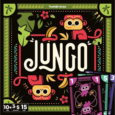 Image de Jungo (Édition italienne) – Jeu de société – Ghenos Games – 3-5 joueurs – 10+