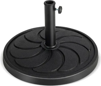 Immagine prodotto di Portaombrelli pesante da 18 kg con diametro 54 cm per pali ombrellone da φ38/48 mm