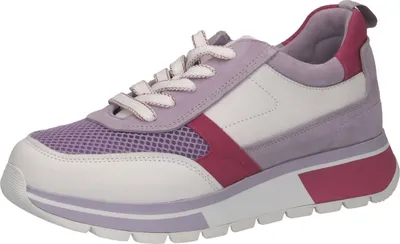 Produktbild von Caprice Sneaker - Pink / Weiß Leder/Synthetik Größe: 39 Normal