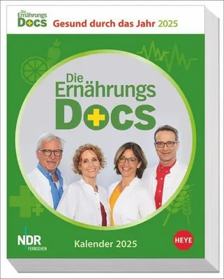 Produktbild von Die Ernährungs-Docs - Gesund durch das Jahr Tagesabreißkalender 2025