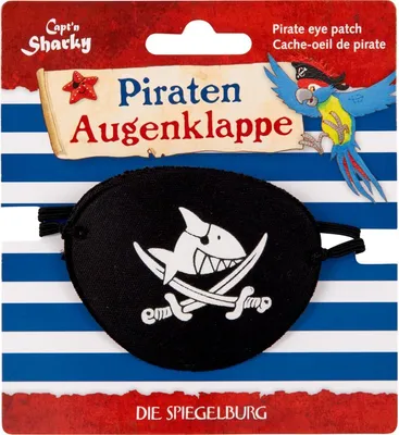 Produktbild von Capt'n Sharky Piraten-Augenklappe