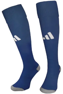 Productafbeelding van Adidas - "Milano 23" kniehoogte sokken voor kinderen, model SX870 (maten 27 EU - 46 EU) (marineblauw)