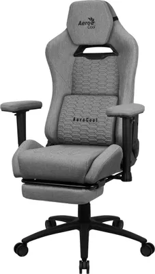 Produktbild von Aerocool Royal AeroWeave, Universal-Gamingstuhl, 150 kg, Gepolsterter Sitz, Gepolsterte Rückenlehne, 125 kg, Schwarz