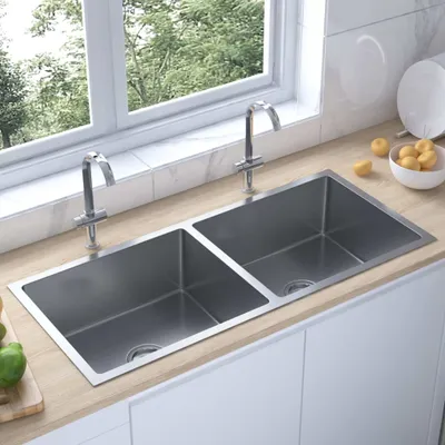 Produktbild von "im Angebot" Handgemachte Einbauspüle Edelstahl - Spülen CC20298