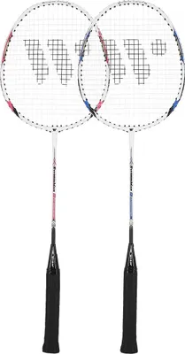 Produktbild von WISH Badminton-Schlägerset - 2 Schläger mit Schutzhülle