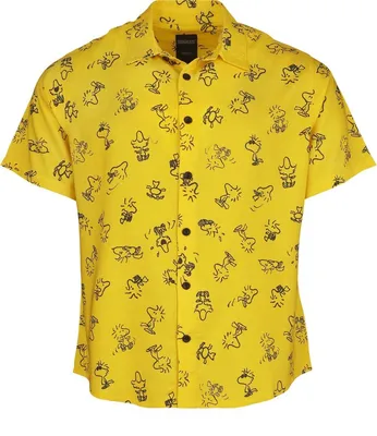Produktbild von Peanuts Kurzarmhemd Uni Woodstock - Hawaii multicolor XXL