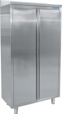 Produktbild von SARO Edelstahlhochschrank 2 Flügeltüren Breite 1000mm