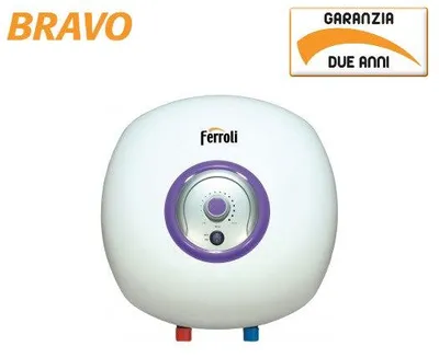 Immagine prodotto di Scaldabagno Elettrico Ferroli Bravo SN Sopralavello 30 Litri