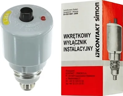 Zdjęcie produktu dla Kontakt Simon Wkrętkowy Wyłącznik Instalacyjny Bezpiecznik 16A