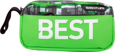 Produktbild von BESTLIFE Uni Federmäppchen „TASKU“ Federtasche Stifte-Etui Schminktasche, grün