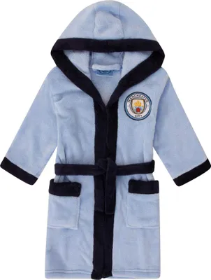 Produktbild von Manchester United FC - Morgenmantel für Jungen, Fleece GF615 (146-152) (Himmelblau)