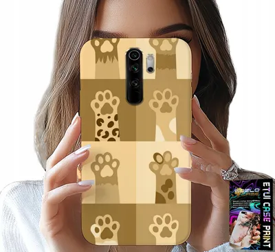 Obrázok produktu pre Obal Na Xiaomi Redmi 9 – Milujúca Mačka, Motívy S Mačkami, Mačacie Labky